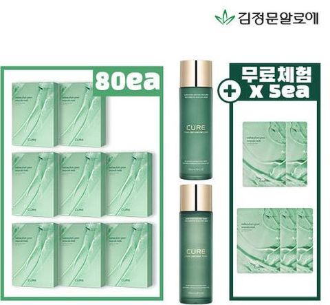 [김정문알로에] 알로에 피토그린 마스크팩 매니아 (85매+하이드라기초)