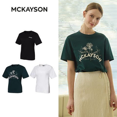 맥케이슨 26SS 최신상 실켓티셔츠 3종 여성용