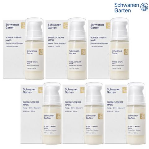 [홈앤쇼핑 독점 단독] 슈바넨가르텐 버블 크림 매니아 패키지(버블 크림 마스크팩 100ml x 6)