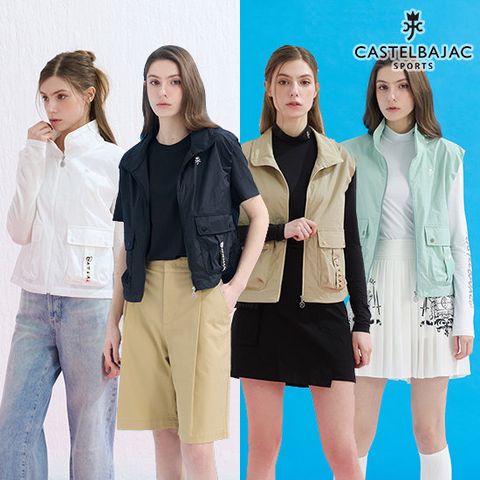 까스텔바작 26SS 최신상 시어 에어리 에어홀 베스트 여성용