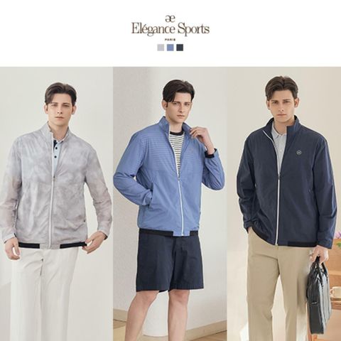 [엘레강스스포츠] 26SS 남성 에어홀 윈드자켓 1종