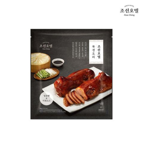 [롯데카드5%할인]5/6일 출고 [2세트]조선호텔 북경오리 (750g) + 소스 60g x 2개 + 밀전병 60g x 2개) x 2세트