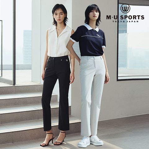 [방송중무이자경품]엠유스포츠 26SS 여성 냉감 팬츠 2종 세트