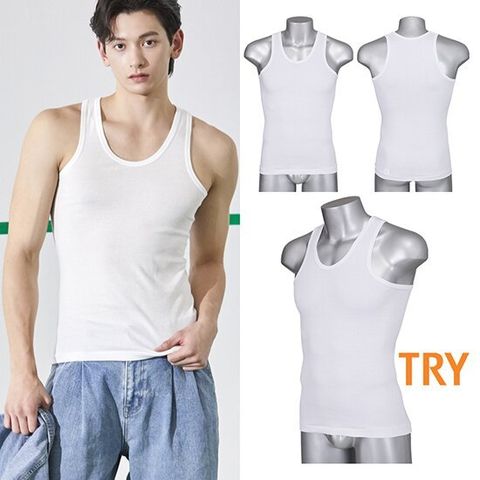 [초특가]트라이 남성 면 100% 런닝 11종