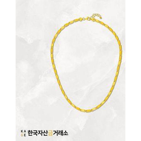 [한국자산금거래소]KAGE 24K 순금 아벨 목걸이(남여공용)