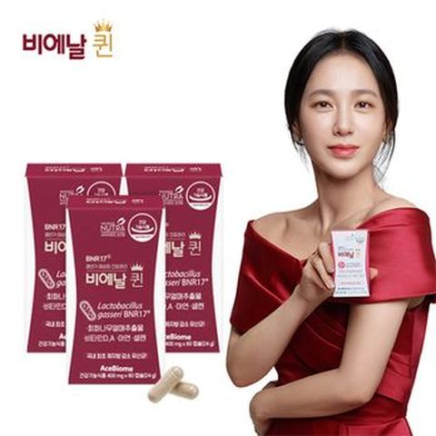 갱년기 여성 유산균 다이어트 비에날 퀸 3박스/3개월분
