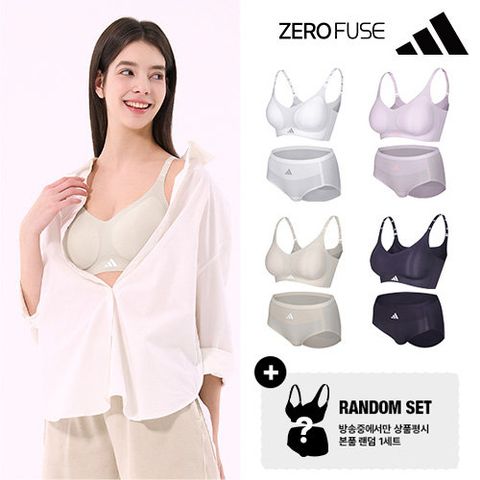 [본품5세트찬스][아디다스]26SS 클라이마쿨 젤라틴 제로퓨즈 브라팬티(8종)(26-4차)