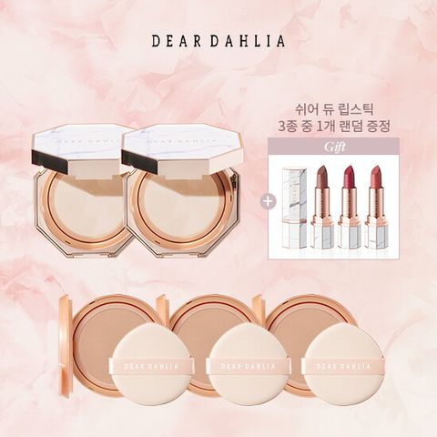 l 쉬어 실크 쿠션 스페셜 패키지(본품 2+리필 3+립스틱 1)