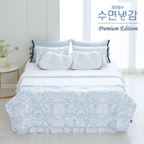 [프리미엄 에디션] 퀸_텐셀모달100 냉감침구 풀패키지