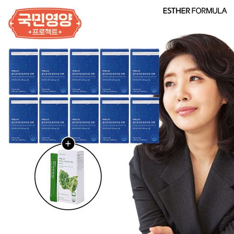 여에스더 국민영양프로젝트 콘드로이친 20주 +컬리케일 1박스
