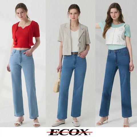 ■ ECOX 에콕스 26SS 여성 썸머 라이크라 오리진 데님팬츠 3종