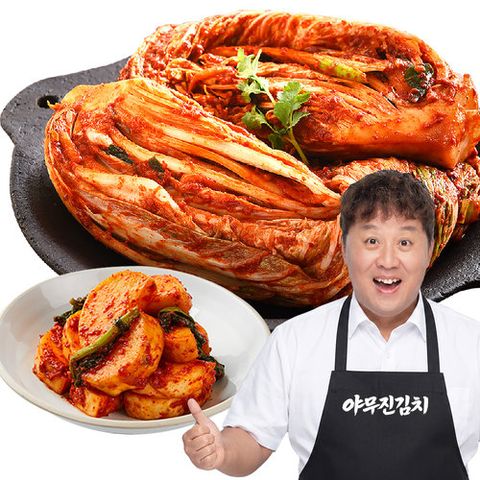 정준하 야무진 김치 10kg (포기김치 8kg + 갓석박지 2kg)