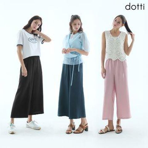 도티 썸머 인견혼방 와이드 팬츠 3종