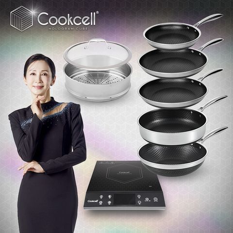 [최신상/최고급]홀로그램 큐브 IH 후라이팬 세트