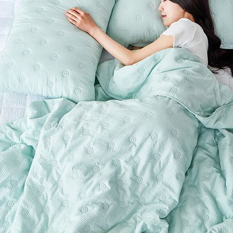 [퀸3장] 라뽐므 워셔블 시어서커 여름이불 3종세트