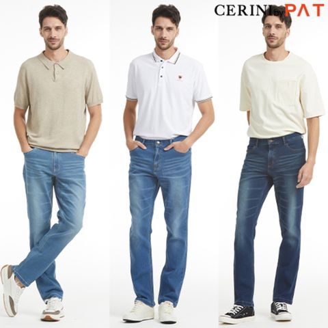 [CERINI BY PAT] 남성 라이크라데님 3종