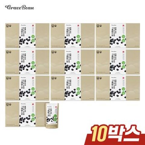 그레이스빈 유기농 서리태 콩물 두유 10박스(총 150포)