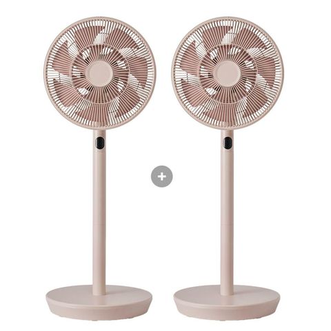 [카드 5%할인,일시불 할인][더블] 한일 미니멀 BLDC 팬 핑크+핑크 (BBF-BL12P) *