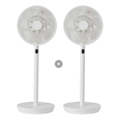 [카드 5%할인,일시불 할인][더블] 한일 미니멀 BLDC 팬 화이트+화이트 (BBF-BL12W) *