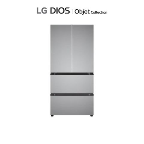 LG 디오스 오브제 김치톡톡 4도어 505L 김치냉장고 Z509MPSF13