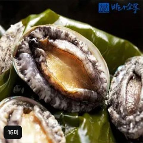 (방송중 3미 더) 완도활전복 왕특특대 12+3미 (106~120g)