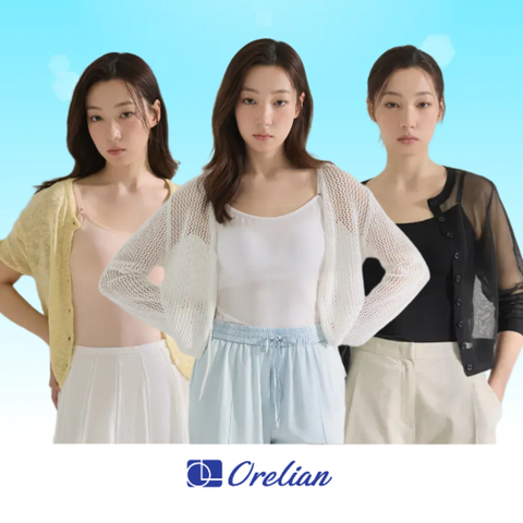 [오렐리안] 풍기인견 하트넥 끈형 컴포트 브라탑 3종
