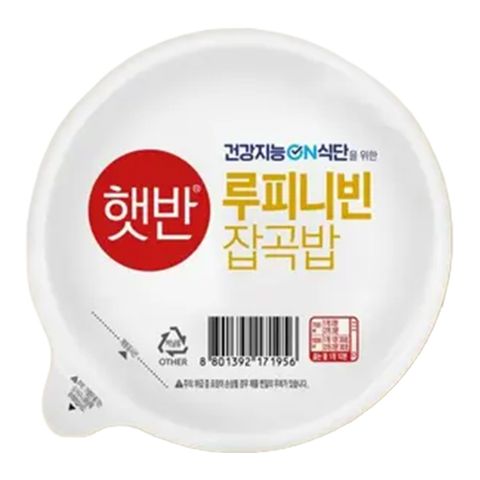 햇반 라이스플랜 루피니빈잡곡밥 190gX16개