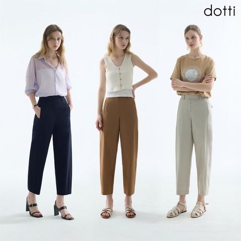 26SS 도티 여성 썸머 인견 배럴 팬츠(D6R9W)