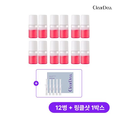 [스페셜패키지] 뮤신 올인원 비타버블 앰플 12병+링클샷 1박스