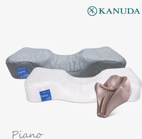 [카드 5%할인,일시불 할인](단독/방송에서만) 가누다 블루라벨 피아노 베개 2개 세트 (+머리냅 1개)