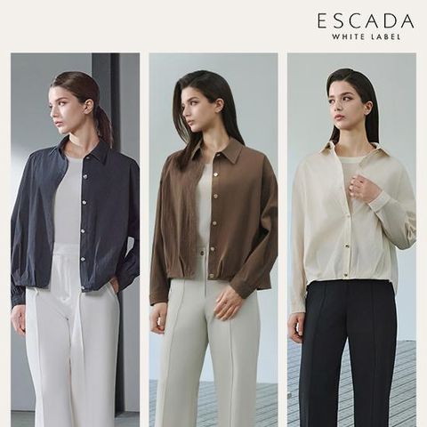 [상시가 209,000원] ESCADA 26SS 썸머 시어 블라우스 자켓 여성