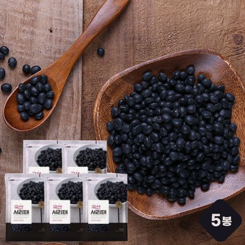 국내산 서리태 500g X 5봉 (총 2.5kg)