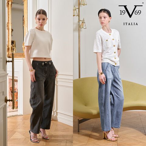 V19.69 ITALIA Classico 26SS 센티에로 썸머 데님 팬츠