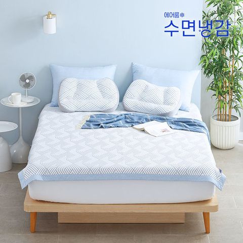 [에어룸수면냉감] ★방송에서만★[SS]쿨드론 수퍼쿨링 냉감패드 5종 풀패키지(크리스탈에디션)