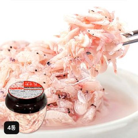 국내산 햇 새우젓 2kg (500g x 4통)