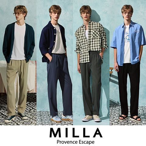 [Milla] 밀라 26SS 남성 썸머 쿨팬츠 4종