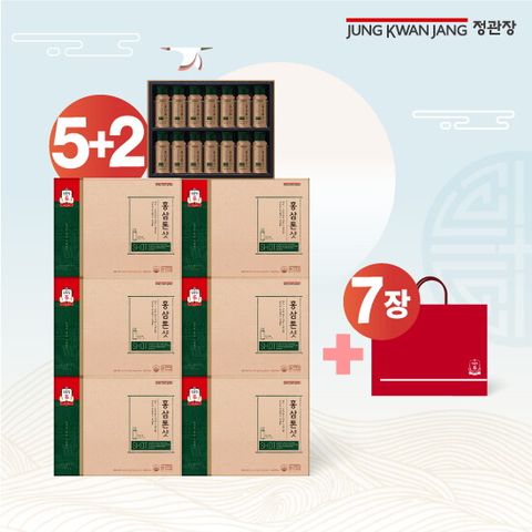 □[5+2박스]홍삼톤샷 5+2박스 + 쇼핑백 7장