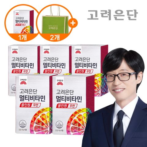 ●[5+1박스] 멀티비타민 올인원 우먼 (1,560mg*30정*6Box)