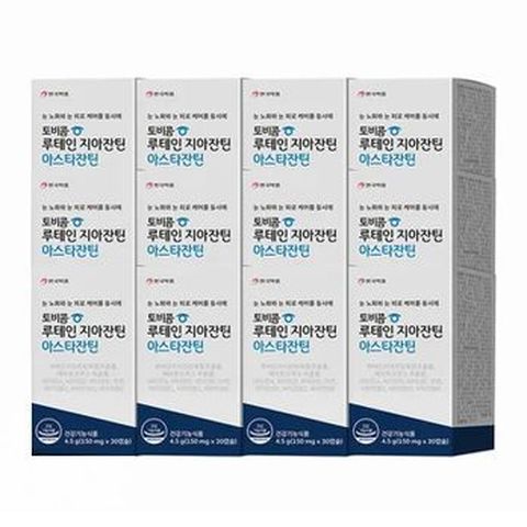 안국약품 토비콤 루테인지아잔틴 아스타잔틴 12박스