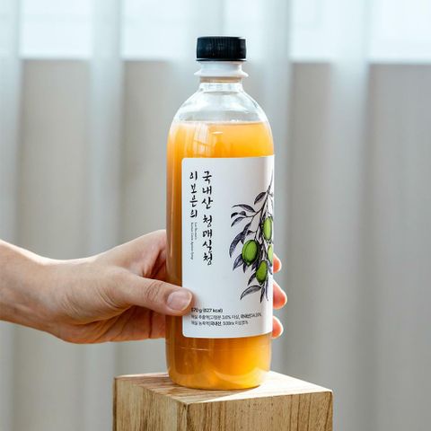 [삼성카드7%할인]이보은의 국내산 청매실청  570g 1병