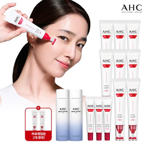 AHC 2026 최신상 풀리프트 아이크림 핵심구성 펩타이드토너 2병 구성