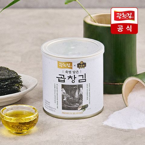 광천김 X 인산가 죽염담은 곱창 캔김 30g * 16캔