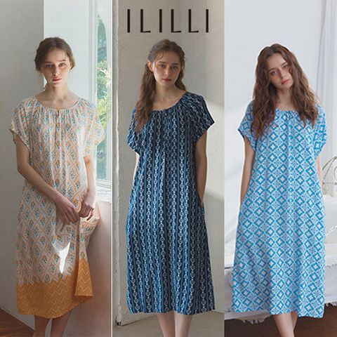 [앱10%할인] [아이릴리]26SS 인견 100% 블로썸 원피스 3종