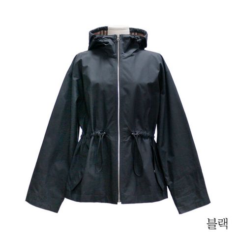버버리 드로스트링 후드 윈드브레이커