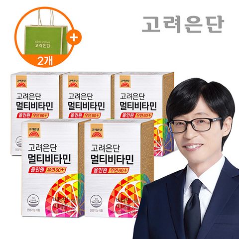 멀티비타민 올인원 우먼+ 30정 5박스 (5개월)