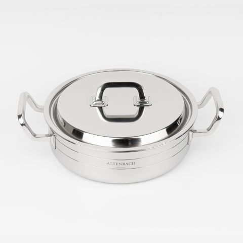 [CJ특별가]  큐라이네 인덕션 통5중 냄비 멀티케셀24cm+스티머