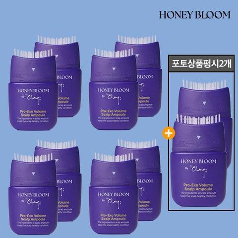 [더블/두피유산균 앰플] 프로 엑소볼륨 스칼프 두피 앰플 더블 세트(8개)+포토상품평시 앰플 2통 더