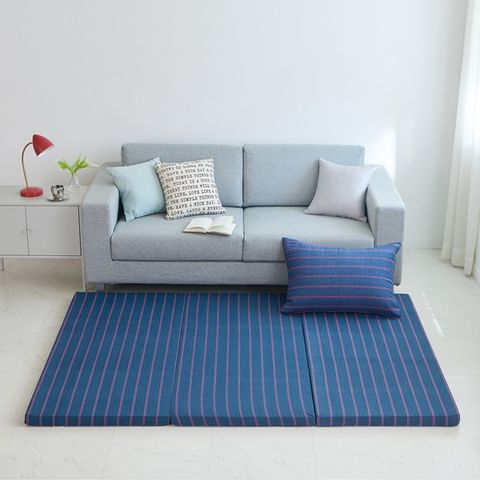 [퀸][아방데코] NEW단단탄탄 3단 접이식 토퍼매트 풀세트