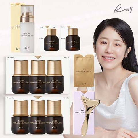 [앰플8종+무료체험]고현정 KoY 단백질 화이트앰플 고현정 패키지(앰플6통+중용량2통+미스트+하트괄사+무료체험)