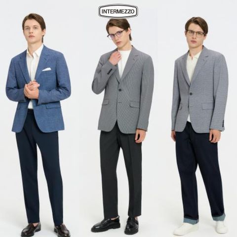 ○인터메조 26SS 남성 데일리 썸머 자켓